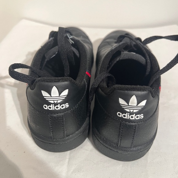 Adidas, Continental 80, Black w/ red accent Size Men’s 6, Ladies 7.5 - Picture 4 of 5
